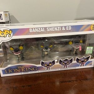 Funko POP! Vinyl The Lion King - Banzai, Shenzi & Ed
